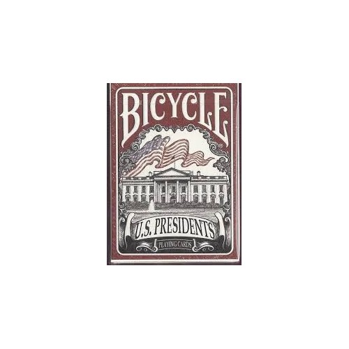 Cartes à jouer Bicycle US Presidents Rouge