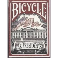 Cartes à jouer Bicycle US Presidents Rouge