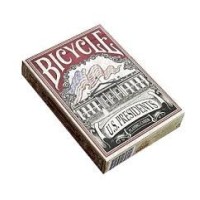 Cartes à jouer Bicycle US Presidents Rouge