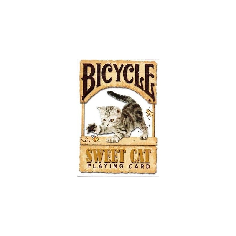 Cartes à jouer Bicycle Sweet Cat