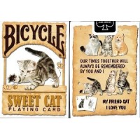 Cartes à jouer Bicycle Sweet Cat