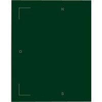 Tapis de bridge pro 77 x 77 cm (vert) en tube