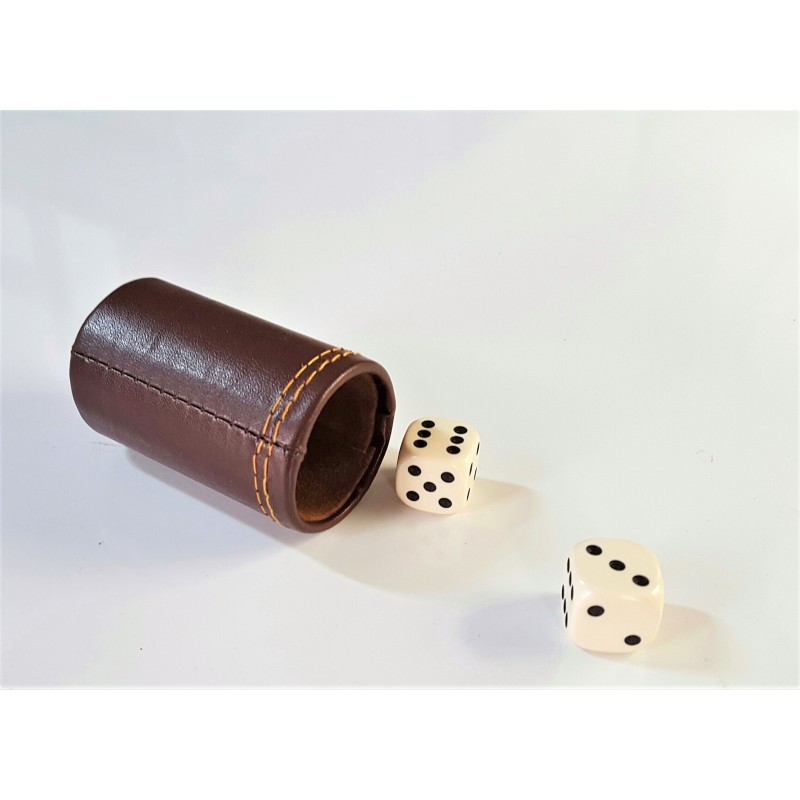 Ancien Jeu De Backgammon En Bois Massif Ciré - Dimensions 53x35x8 Cm Fermé - Gobelet En Cuir Inclus - Vintage France