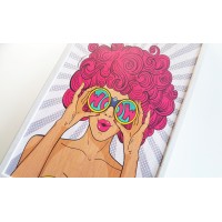 Backgammon Pop Art 30cm