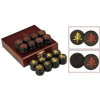 Pièces XiangQi Ebène 3.8cm