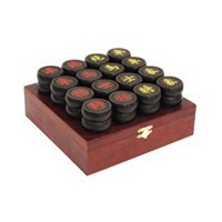 Pièces XiangQi Ebène 3.8cm