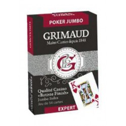 Cartes à jouer Grimaud Expert Bridge symétrique