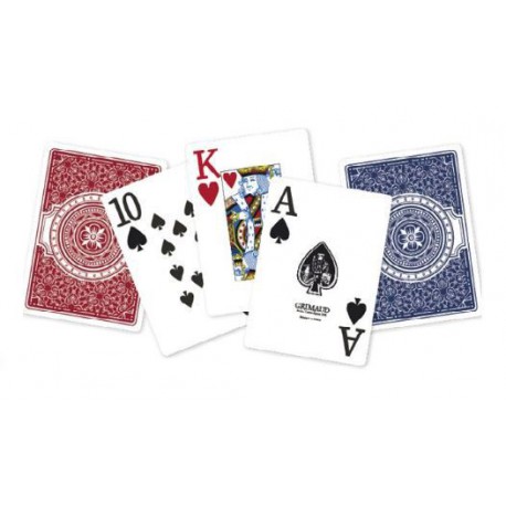 Cartes à jouer Grimaud Expert Poker Jumbo