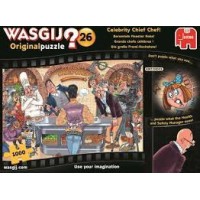 Puzzle 1000 pièces - Celebrity Chief Chef - Wasgij Mystery 26