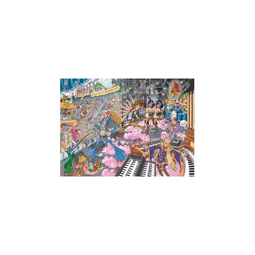 Puzzle 1000 pièces - Old Times Rockers - Wasgij Mystery 16