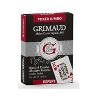 Cartes à jouer Grimaud Expert Poker Jumbo