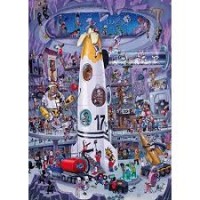 Puzzle 1000 pièces - Rocket Launch