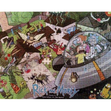 Puzzle 300 pièces - Rick and Morty