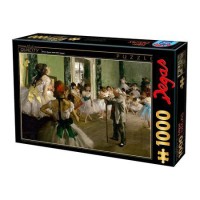 Puzzle 1000 pièces - Classe de danse de Degas