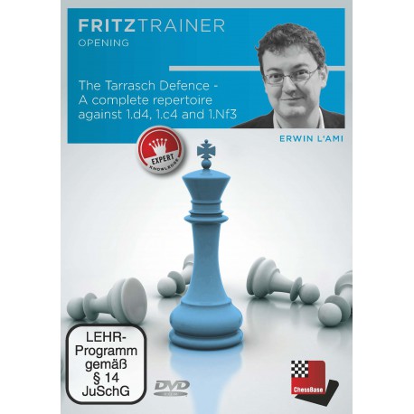 DVD l’Ami - The Tarrasch Defence - A complete repertoire against 1.d4, 1.c4 and 1.Nf3