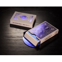 Cartes à jouer Bicycle Metalluxe Cobalt Blue