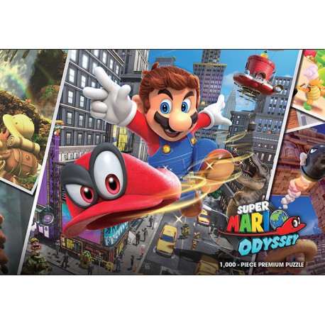 Puzzle 1000 pièces - Super Mario Odyssey Snapshots