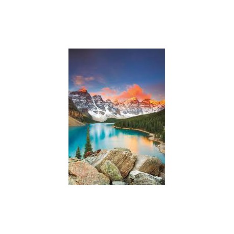 Puzzle 1000 pièces - Lac Moraine, Banff National Park, Canada