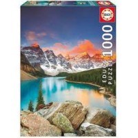Puzzle 1000 pièces - Lac Moraine, Banff National Park, Canada
