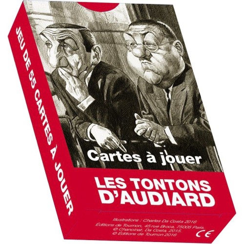 Cartes à jouer Les Tontons...