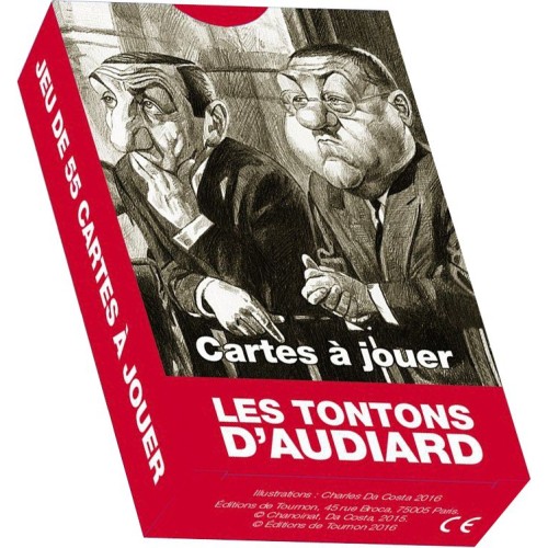 Cartes à jouer Les Tontons d'Audiard