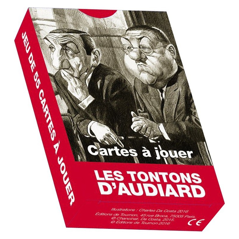 Cartes à jouer Les Tontons d'Audiard