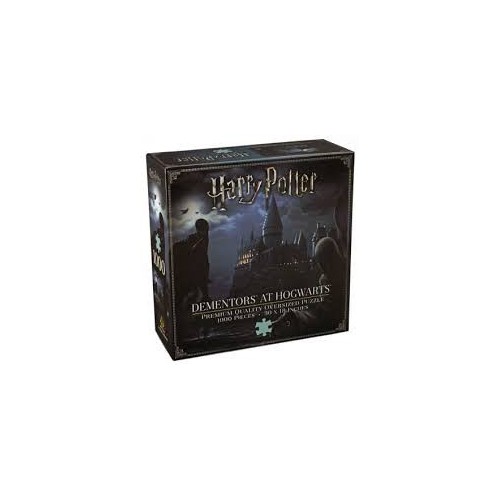 Puzzle 1000 pièces Harry Potter - Détraqueurs à Poudlard - Premium