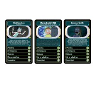 Jeu de cartes bataille - Rick & Morty