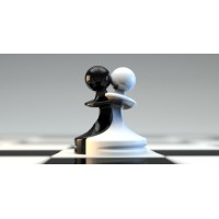 Pièces d'Echecs de la Paix - Paco Sako