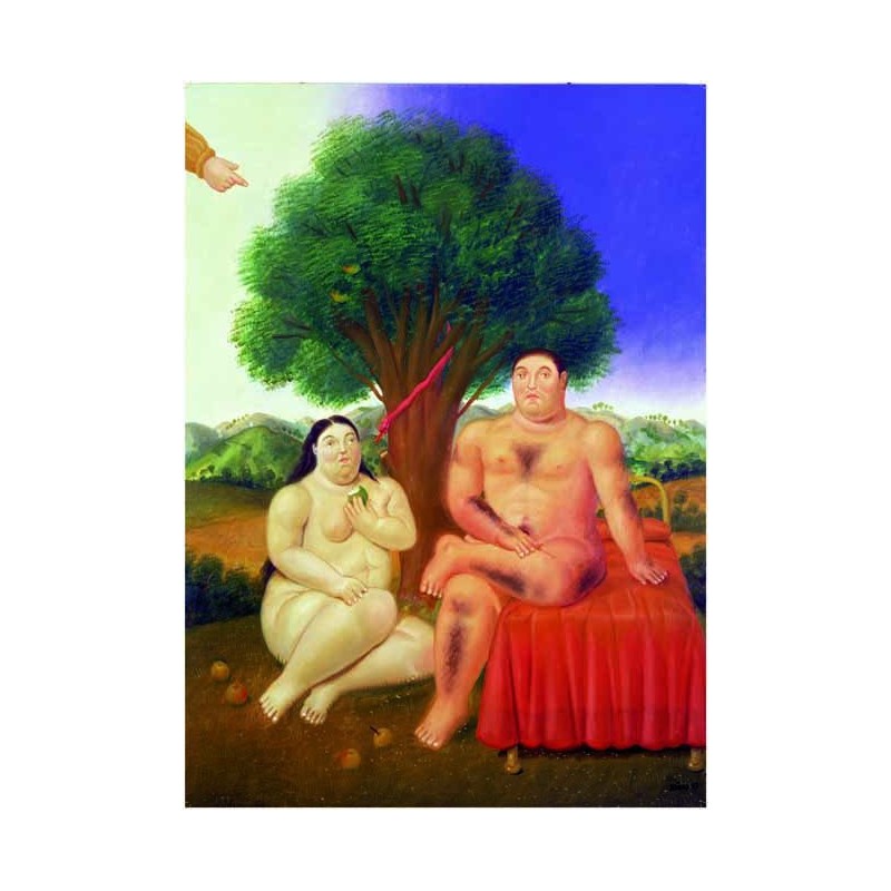 Puzzle 1000 pièces - Adam et Eve de Botero