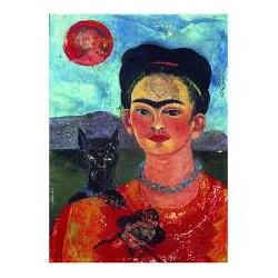 Puzzle 1000 pièces - L'autoportrait de Frida Kahlo