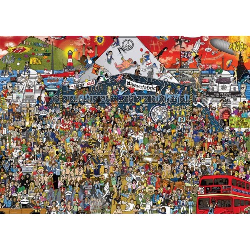 Puzzle 2000 pièces -...