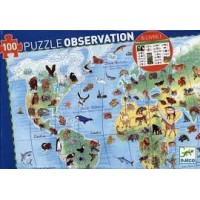 Puzzle 100 pièces - Animaux