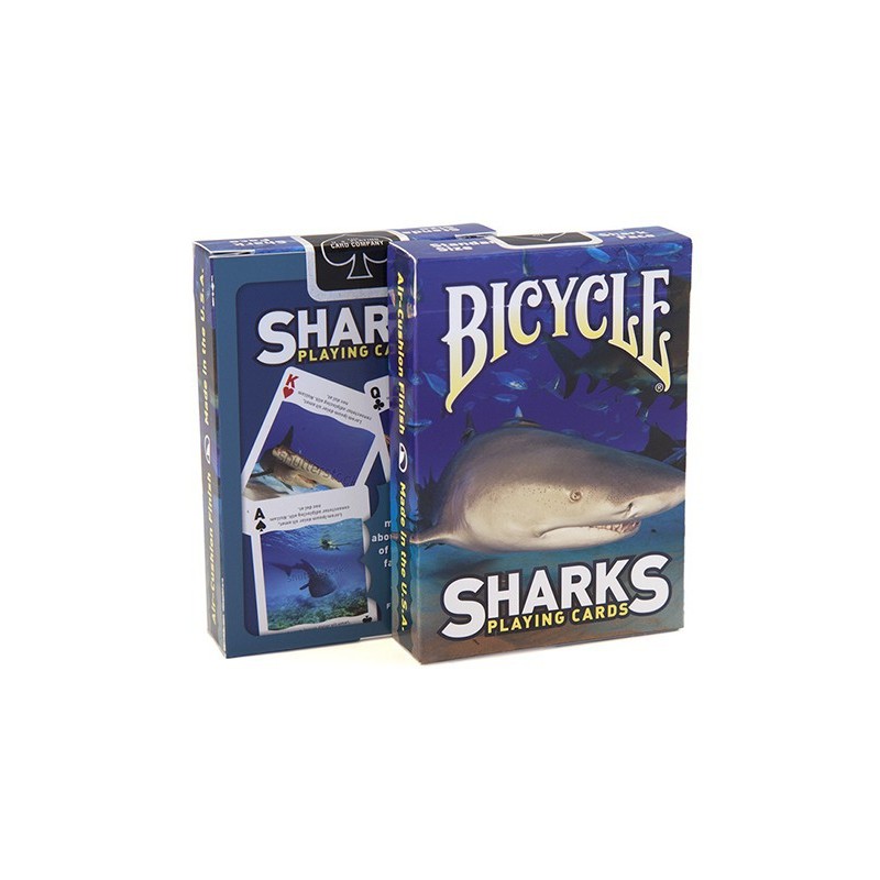 Cartes à jouer Bicycle Sharks