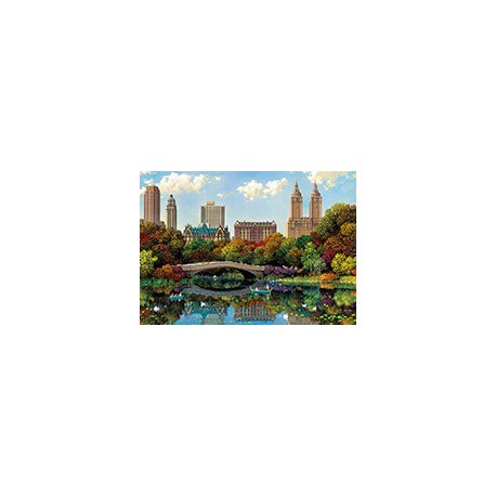 Puzzle 8000 pièces - Central Park Bow Bridge, Alexander Chen