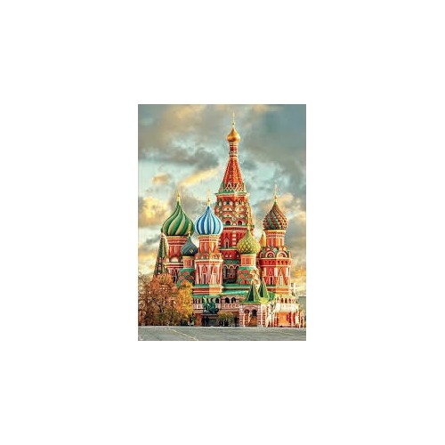 Puzzle 1000 pièces - Cathédrale de Saint Basile, Moscou