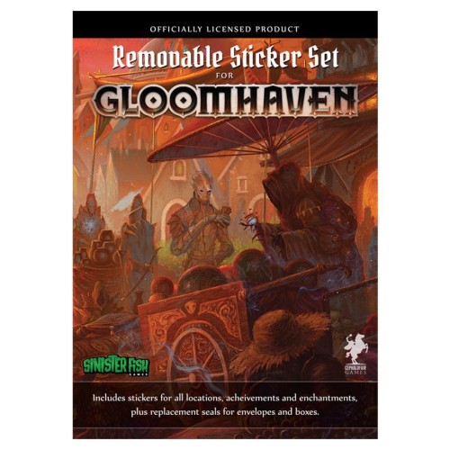 Gloomhaven : Removable Sticker (autocollants)