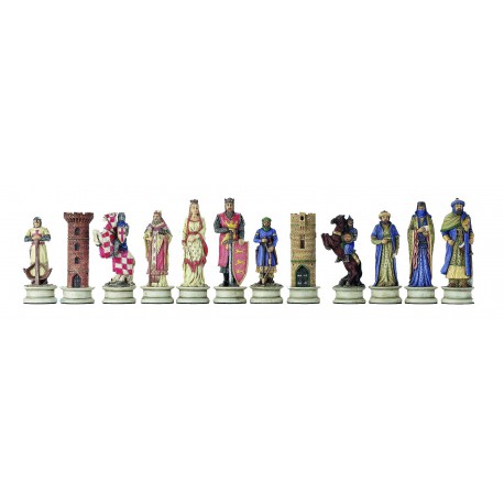 Pièces d'échecs Croisés-Sarrazins II - Taille 3.5