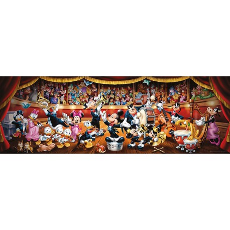 Puzzle 1000 pièces - Disney Orchestre - Panorama
