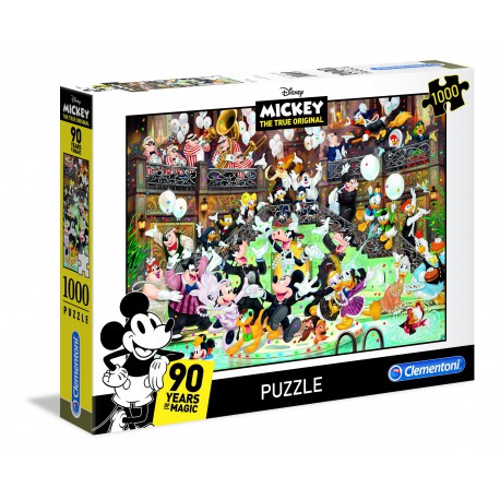Puzzle 1000 pièces - Mickey 90ème anniversaire
