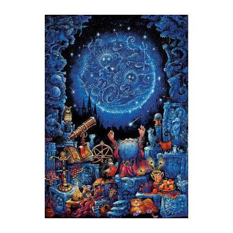 Puzzle 1000 pièces - L'astrologue (Neon)