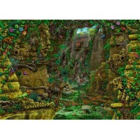 Puzzle 759 pièces - Escape: Temple Ankor Wat