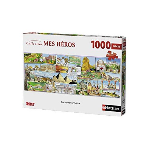 Puzzle 1000 pièces - Les voyages d'Astérix