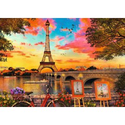 Puzzle 1000 pièces - Les quais de Seine
