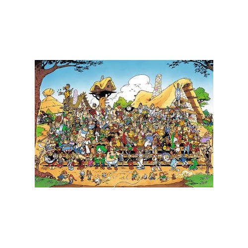 Puzzle 1000 pièces - Astérix: Photo de famille