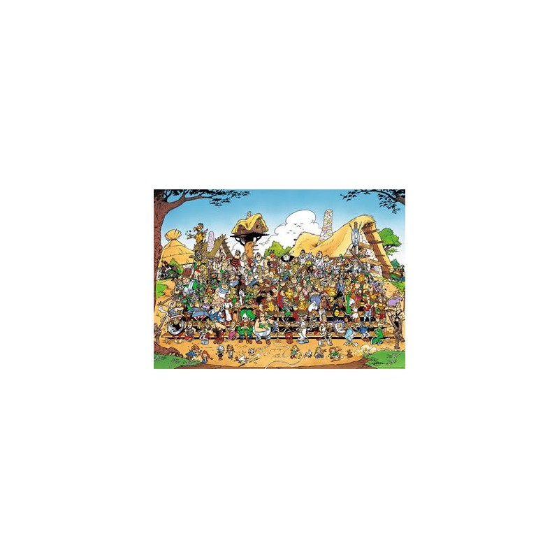 Puzzle 1000 pièces - Astérix: Photo de famille