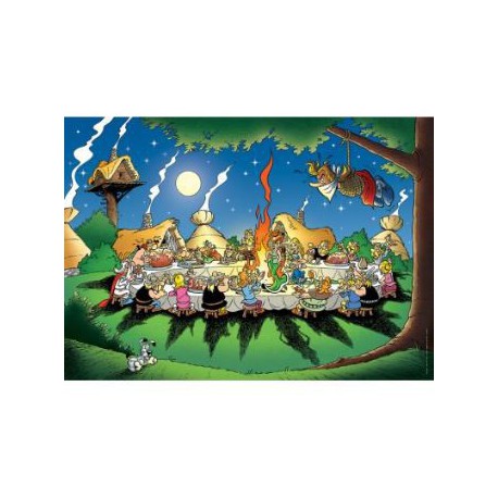 Puzzle 1500 pièces - Astérix: Le Banquet