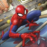 Puzzle 3 x 49 pièces - Spiderman en action