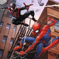 Puzzle 3 x 49 pièces - Spiderman en action