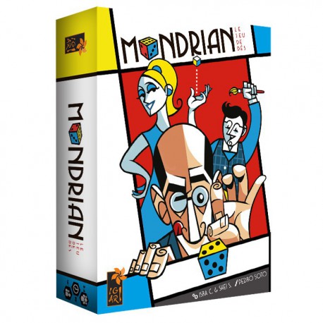 Mondrian - Le jeu de dés